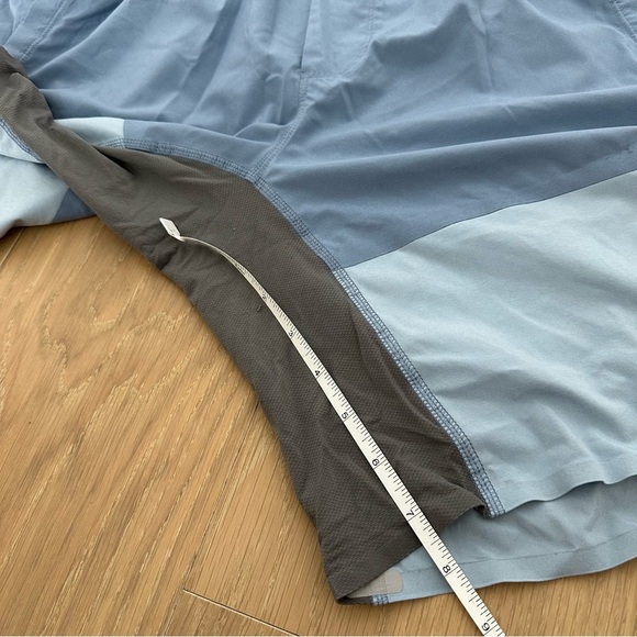 Lululemon Men's Blue Athletic Shorts Mesh Lined Train to Beach Swim Run Gym 7” - Picture 13 of 14